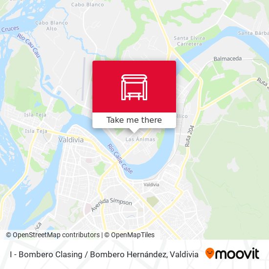 I - Bombero Clasing / Bombero Hernández map