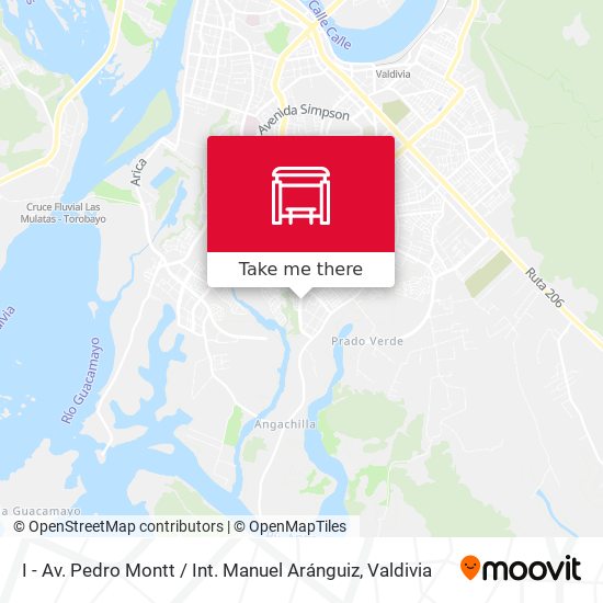 I - Av. Pedro Montt / Int. Manuel Aránguiz map