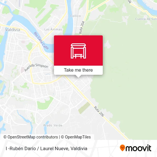 Mapa de I -Rubén Darío / Laurel Nueve