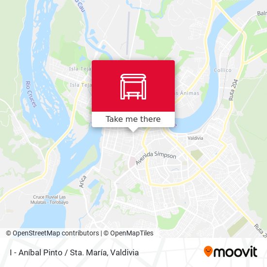 Mapa de I - Aníbal Pinto / Sta. María