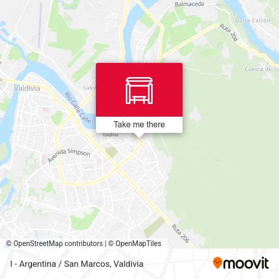 Mapa de I - Argentina / San Marcos