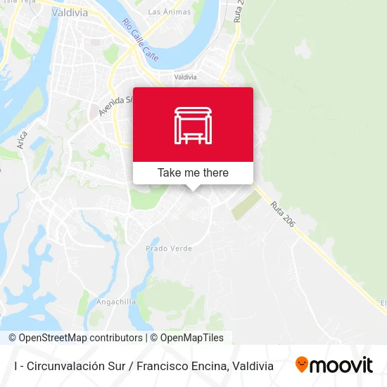 Mapa de I - Circunvalación Sur / Francisco Encina