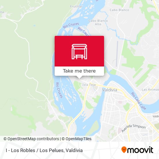 I - Los Robles / Los Pelues map