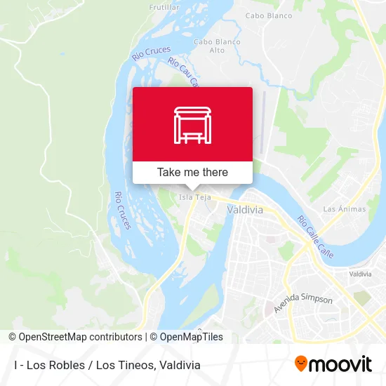 Mapa de I - Los Robles / Los Tineos