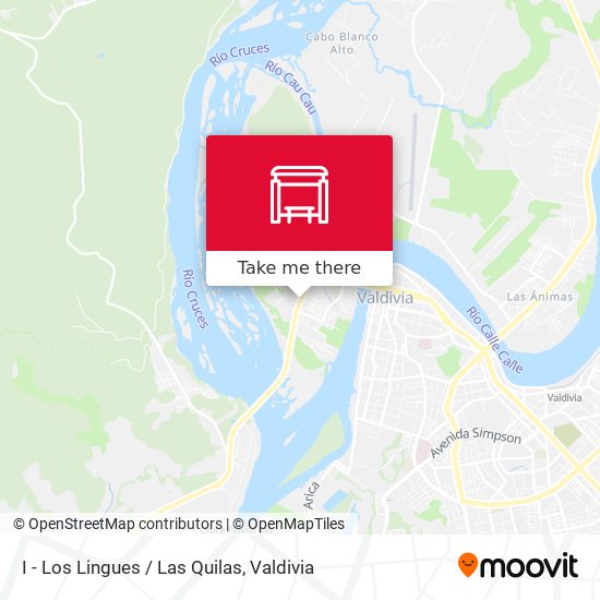 Mapa de I - Los Lingues / Las Quilas