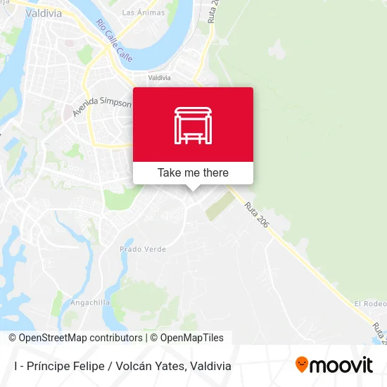 Mapa de I - Príncipe Felipe / Volcán Yates