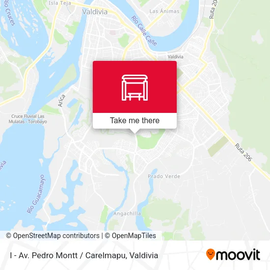 Mapa de I - Av. Pedro Montt / Carelmapu
