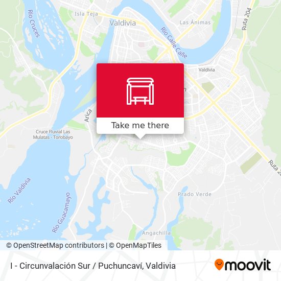Mapa de I - Circunvalación Sur / Puchuncaví