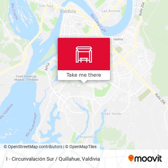 I - Circunvalación Sur / Quillahue map