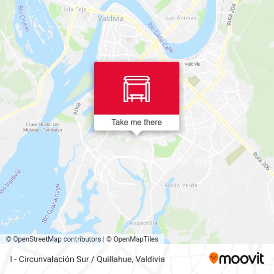 Mapa de I - Circunvalación Sur / Quillahue