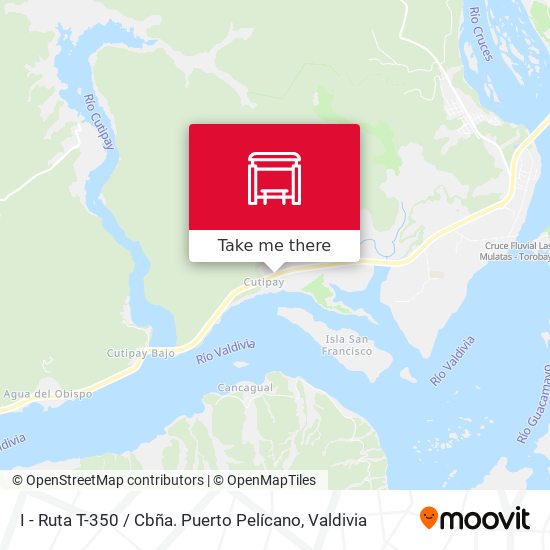 I - Ruta T-350 / Cbña. Puerto Pelícano map