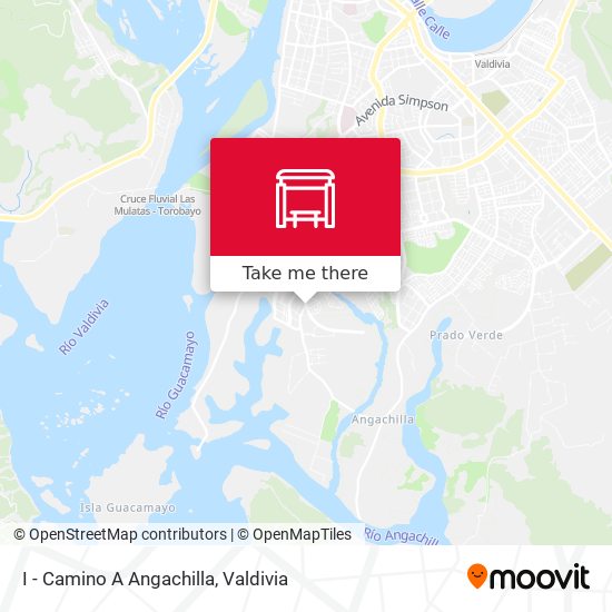 Mapa de I - Camino A Angachilla