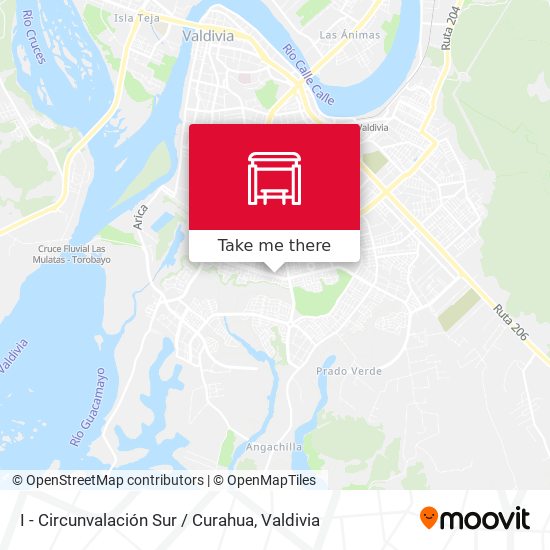 Mapa de I - Circunvalación Sur / Curahua