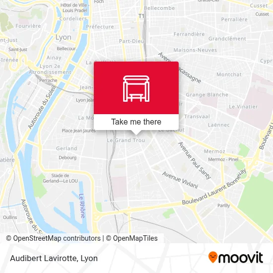 Audibert Lavirotte map