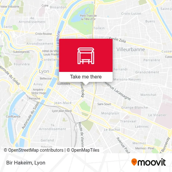Bir Hakeim map