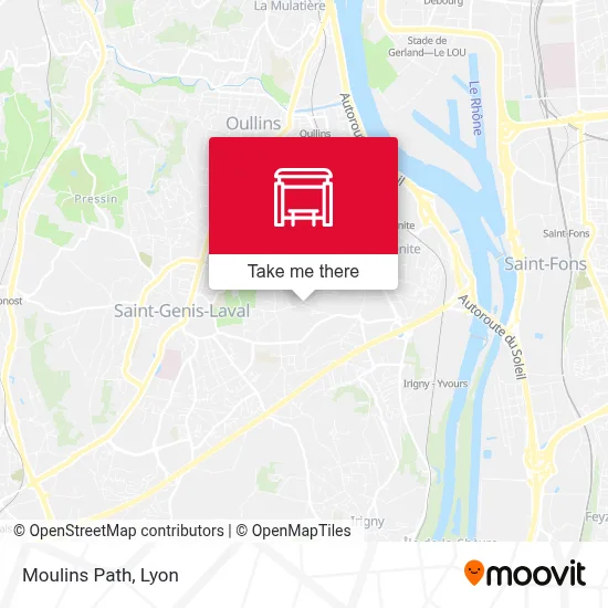 Chemin Des Moulins map
