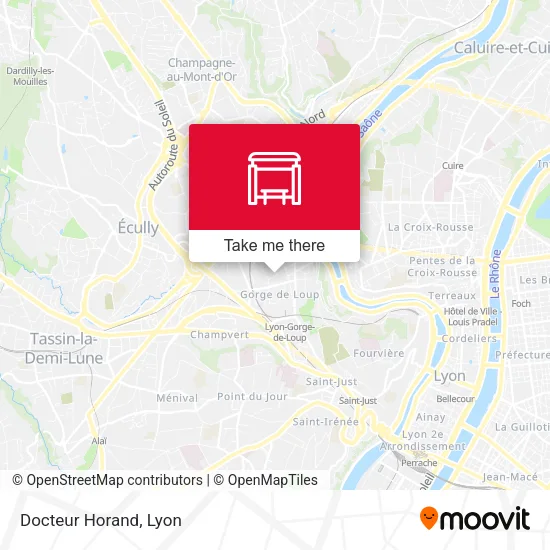 Docteur Horand map