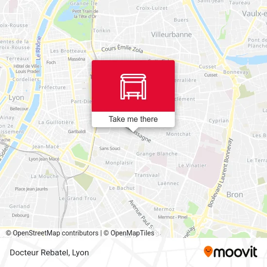Docteur Rebatel map