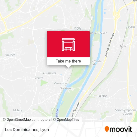 Les Dominicaines map