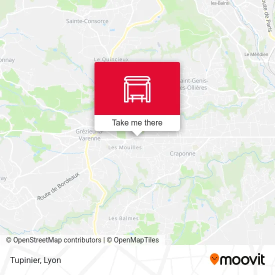 Tupinier map