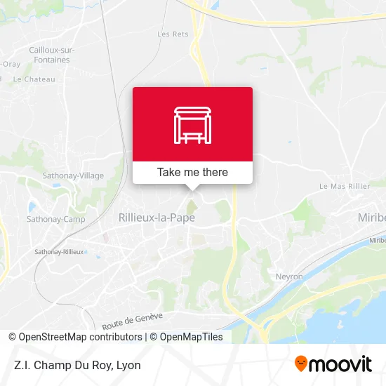 Z.I. Champ Du Roy map