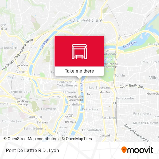 Pont De Lattre R.D. map