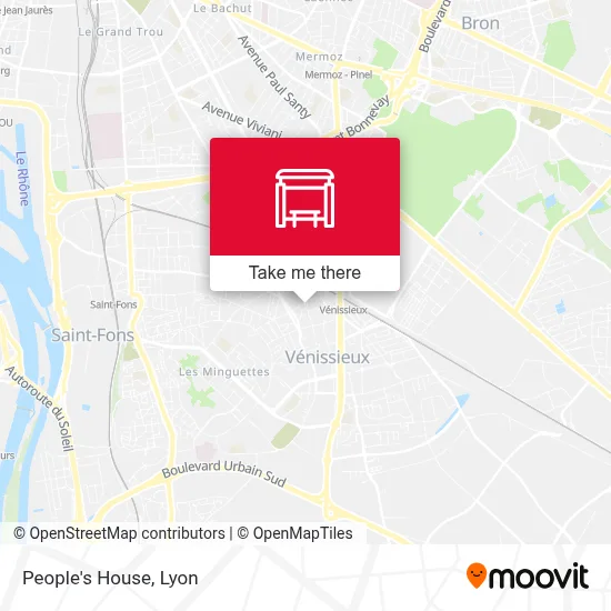 Maison Du Peuple map