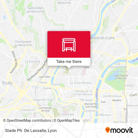 Stade Ph. De Lassalle map