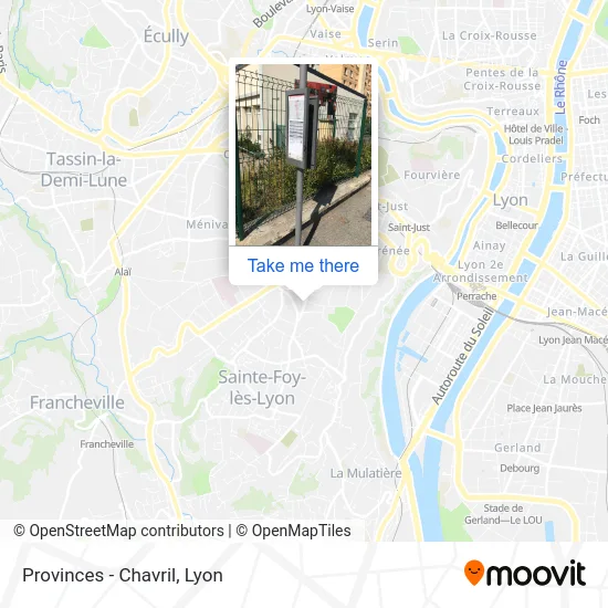 Mapa Provinces - Chavril