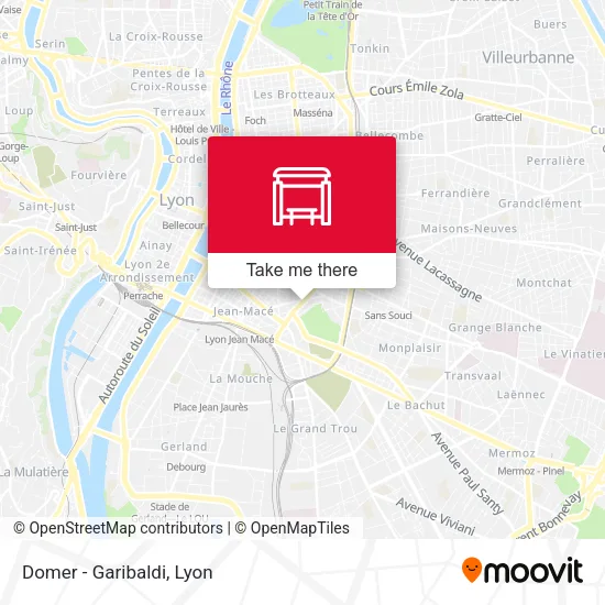 Domer - Garibaldi map