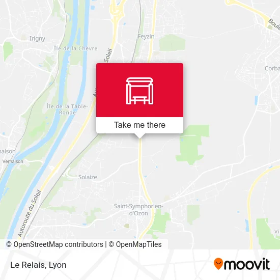 Mapa Le Relais