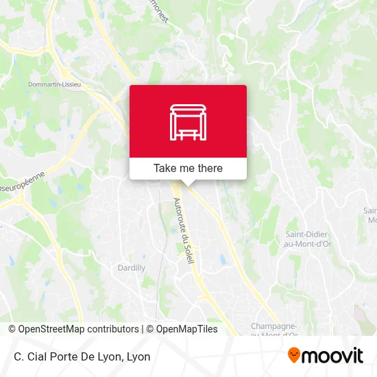 C. Cial Porte De Lyon map