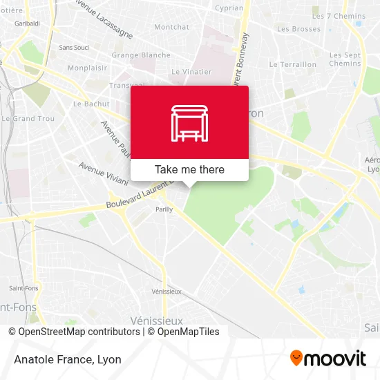 Anatole France map