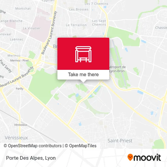 Porte Des Alpes map