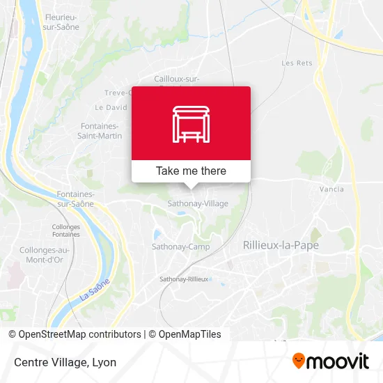 Centre Village map