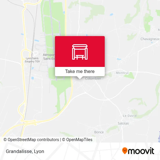 Grandalisse map