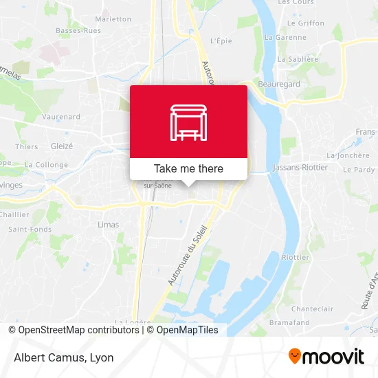 Albert Camus map