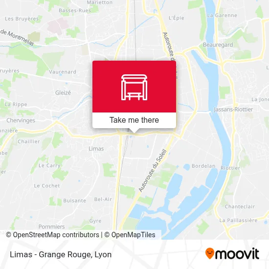 Limas - Grange Rouge map