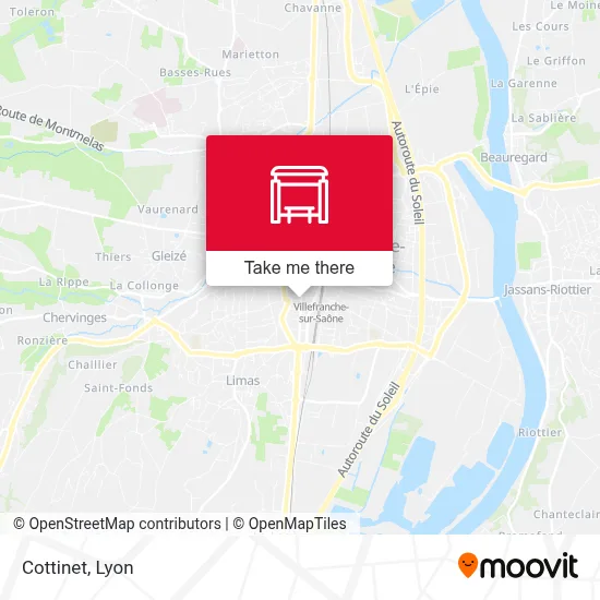 Cottinet map