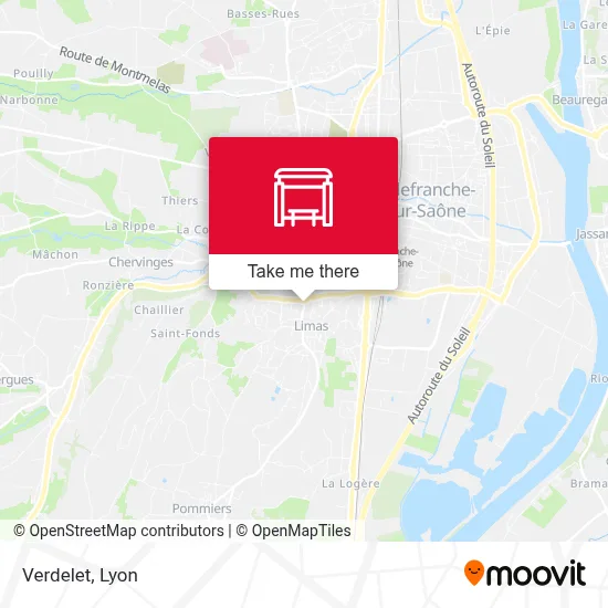 Verdelet map