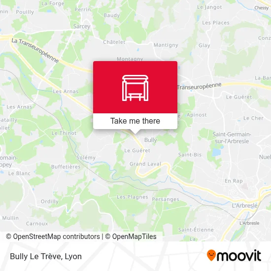 Bully Le Trève map