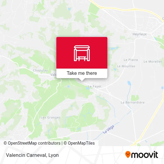 Valencin Carneval map