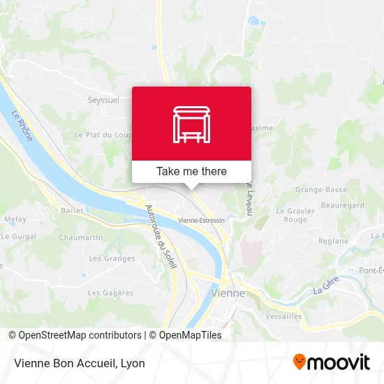 Vienne Bon Accueil map