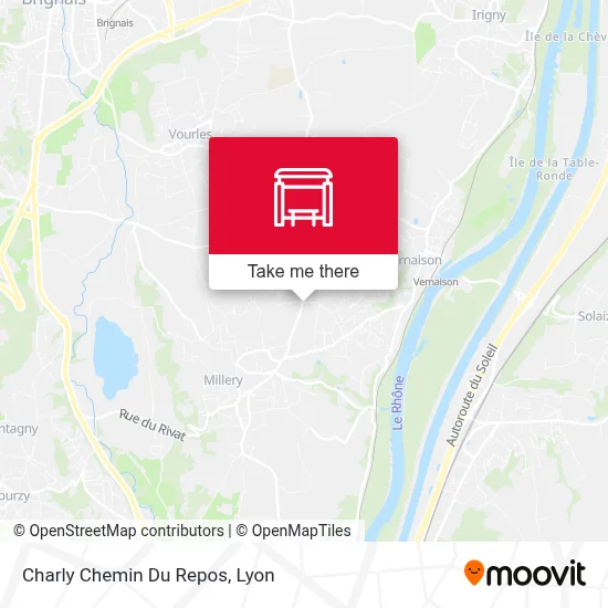 Charly Chemin Du Repos map
