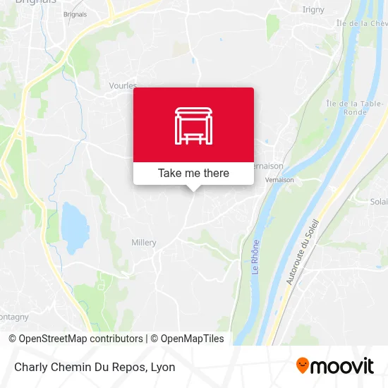 Charly Chemin Du Repos map
