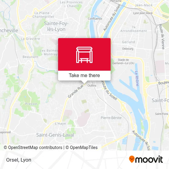 Orsel map