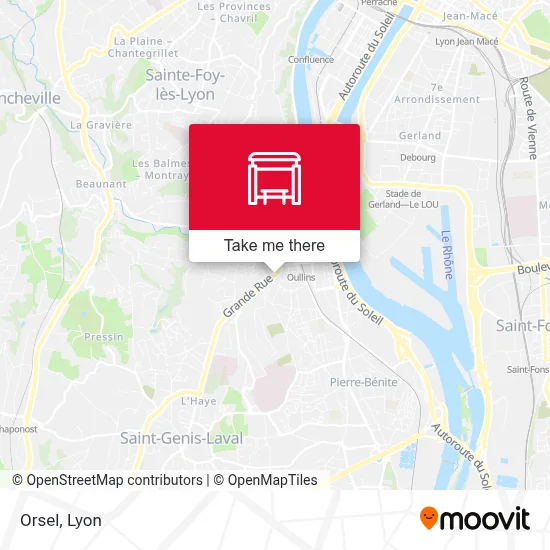 Orsel map