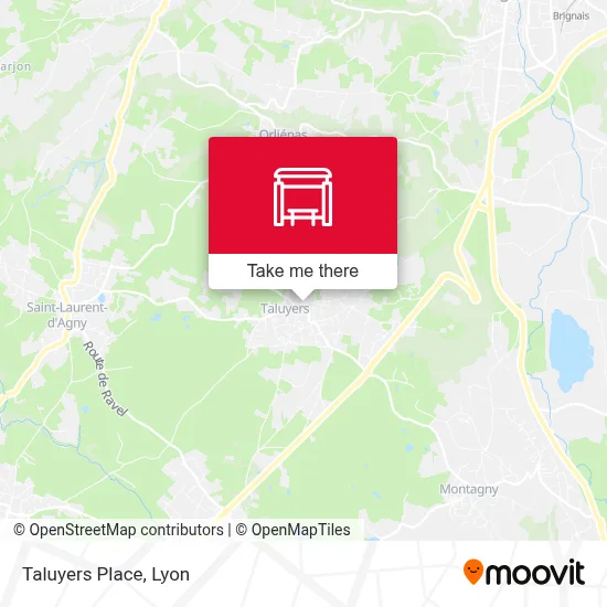 Taluyers Place map