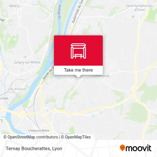 Ternay Boucherattes map