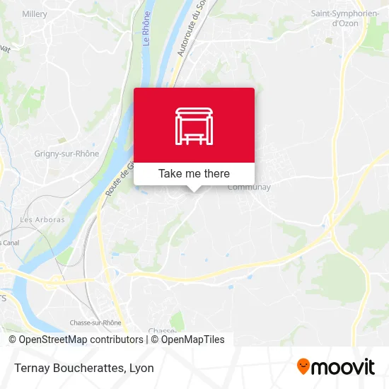 Ternay Boucherattes map